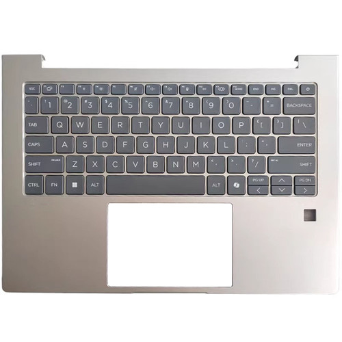 Laptop PalmRest&Keyboard For HP ProBook 445 G11 N99342-001 without backlit United States US Silver New