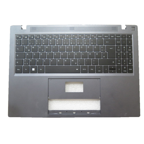 Laptop PalmRest&Keyboard For MEDION AKOYA E16413 MD62493 MD61453 Dark gray Top Case Black With Backlit Germany GR Used