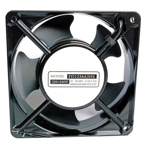 Cooling Fan For JINYUDA FD1238A2HS AC220-240V 0.14A/0.10A 50/60Hz 2-Wire New