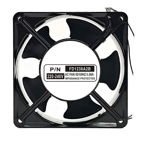 Cooling Fan For JINYUDA FD1238A2B AC220-240V 0.08A 50/60Hz 2-Wire New