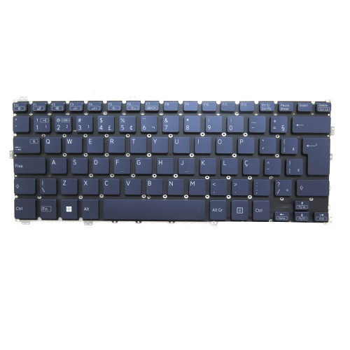 Laptop Keyboard For VAIO F14 Intel PC8970C11X-B0911H PC8970C11X-B0711W PC8970C11X-B1011W PC8970C11X-B0611W PC8970C11X-B0811W Brazilian BR Blue Without Frame New
