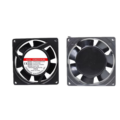 Cooling Fan For JSDYFAN JSD8025HA2BL 220V 14W 0.09A 80*80*25MM All-metal Fan Blades New