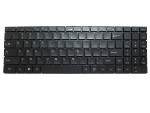 Laptop Keyboard For ZX-330-6 YX-5586 W20210803 Black United States US With Backlit