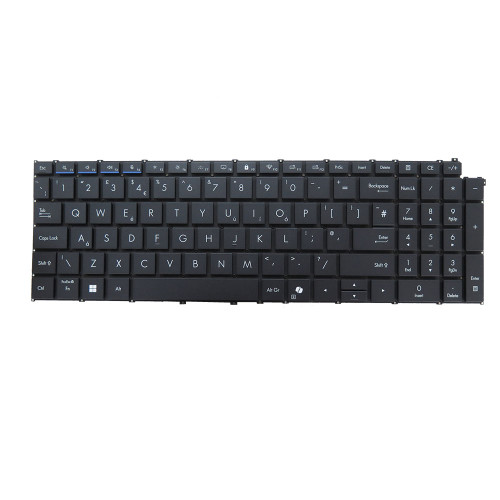 Laptop Keyboard For ASUS ExpertBook P3 PM3606 PM3606CKA Black With Backlit With AI key United Kingdom UK