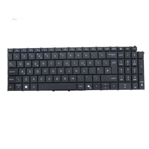 Laptop Keyboard For ASUS 2H-AFKUKA91611 HQ2540301FM60 NBLFK JF720 A01 Black Without Backlit With AI key United Kingdom UK