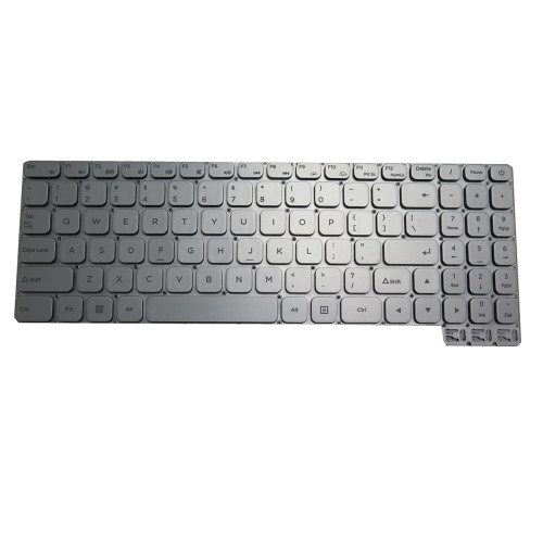 Laptop Keyboard For Azerty AZ-1527 English US Without Frame Silver New