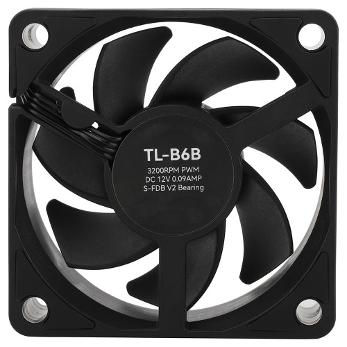 Cooling Fan For Thermalright TL-B6B DC12V 0.13A 0.09AMP 3200RPM S-FDB V2 Bearing 4Pin PWM 60*60*25MM New