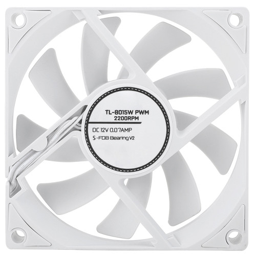 Cooling Fan For Thermalright TL-8015W DC12V 0.07A 0.07AMP 2200RPM S-FDB V2 Bearing 4Pin PWM 80*80*15MM New