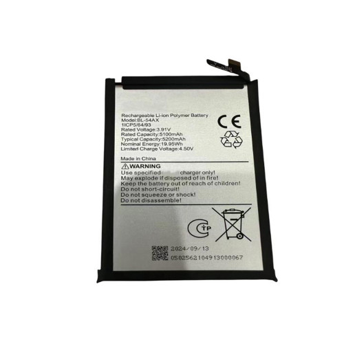 Battery For For Infinix Hot 12 Pro / Hot 20 5G X668 X666 X666B BL-54AX 1ICP5/64/93 5200mAh 19.95mAh 4.50V New
