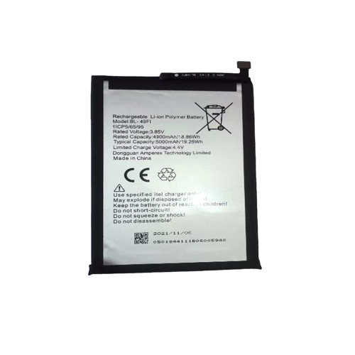Battery For For Infinix Note 7 / Note 7 Lite X690 X690B X690C X656 BL-49FI 1ICP5/65/95 5000mAh 19.25Wh 4.4V New
