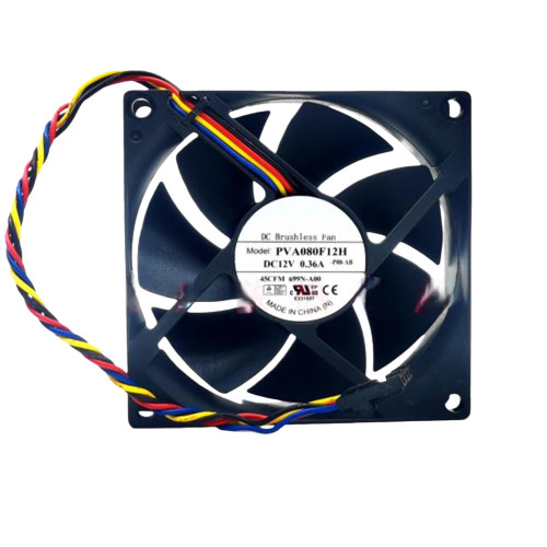 Cooling Fan For FOXCONN PVA080F12H-P08-AB 699N-A00 DC12V 0.36A 8CM 4PIN New