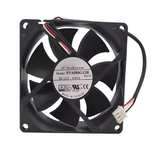 Cooling Fan For FOXCONN PVA080G12R-R20-AB DC12V 0.80A 8CM 3PIN New