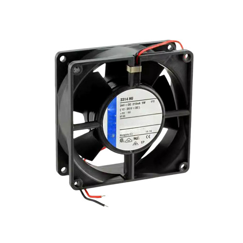 Cooling Fan For Ebmpapst 3314HU DC24V 210mA 5W 9CM 2Lines 0PIN New