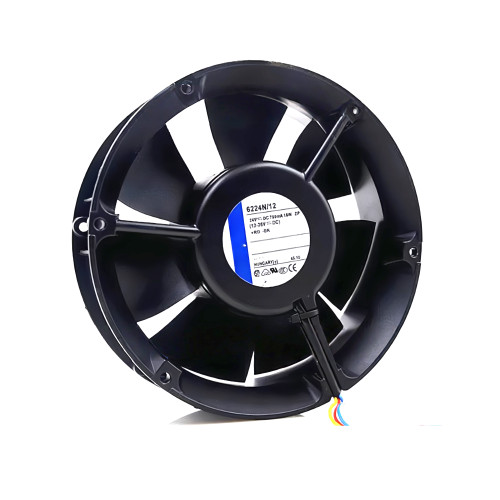Cooling Fan For Ebmpapst 6224N/12 DC24V 750mA 18W 3Lines 0PIN New