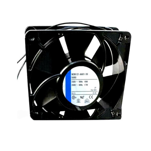 Cooling Fan For Ebmpapst W2K121-AA01-39 5950 230V 50/60Hz 18/17W 12.7CM 2Lines 0PIN New