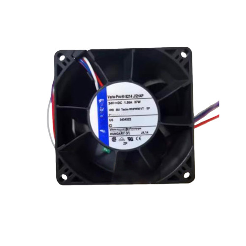 Cooling Fan For Ebmpapst 8214J/2H4P DC24V 1.55A 37W 8CM 4Lines 0PIN New