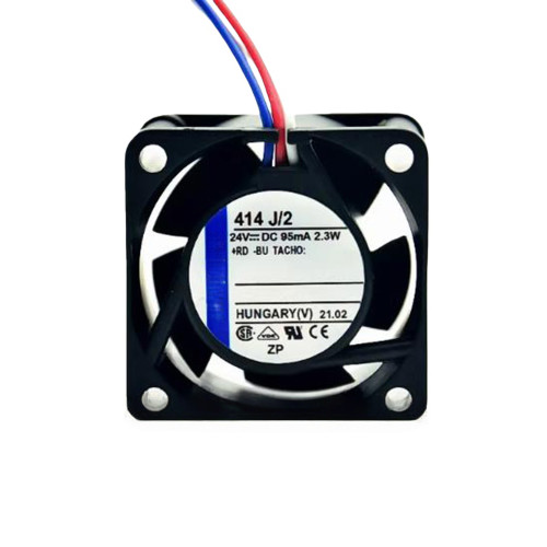 Cooling Fan For Ebmpapst 414J/2 DC24V 95mA 2.3W 4CM 3Lines New