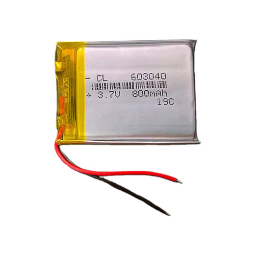 Battery CL 603040 3.7V 800mAh 2Lines New