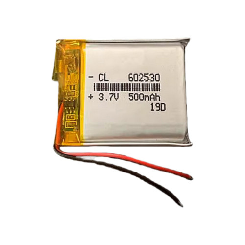 Battery CL 602530 3.7V 500mAh 2Lines New
