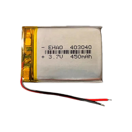 Battery EHAD 403040 3.7V 450mAh 2Lines New