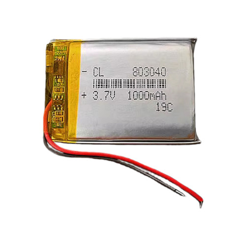 Battery CL 803040 3.7V 1000mAh 2Lines New
