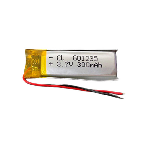 Battery CL 601235 3.7V 300mAh 2Lines New