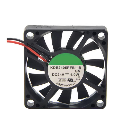 Cooling Fan For SUNON KDE2405PFBA-B.GN 5CM DC24V 1.0W 2Lines New