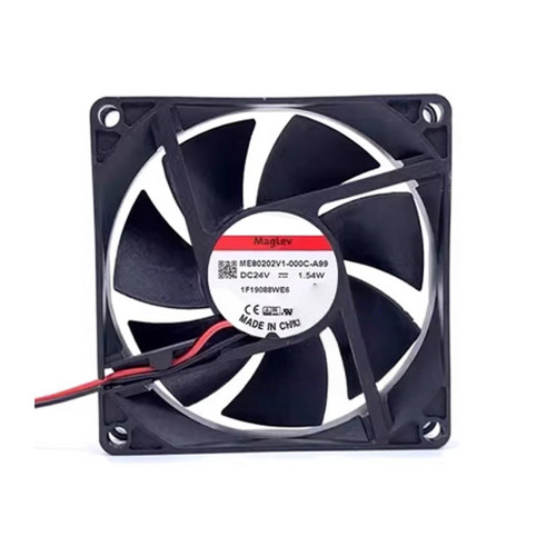 Cooling Fan For SUNON ME80802V1-000C-A99 8020 DC24V 1.54W 2PIN 2Lines New