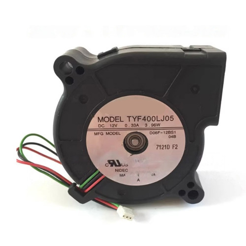 Cooling Fan For TOTO TYF400LJ05 DC12V 0.33A 3.96W 3PIN 3Lines NEW