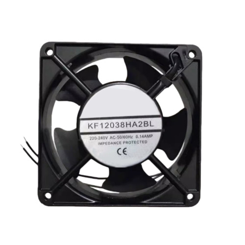 Cooling Fan KF12038HA2BL 220V-240V 0.14AMP 120*120*38MM 2Lines New