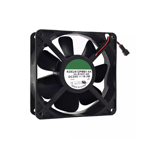 Cooling Fan For SUNON KDE2412PMB1-6A (7).B305.GN 12038 DC24V 10.3W 12CM 2PIN 2Lines New