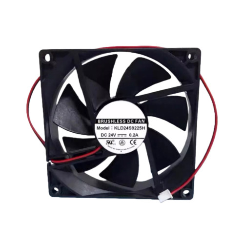 Cooling Fan KLD24S9225H DC24V 0.2A 9025 9CM 2PIN 2Lines New