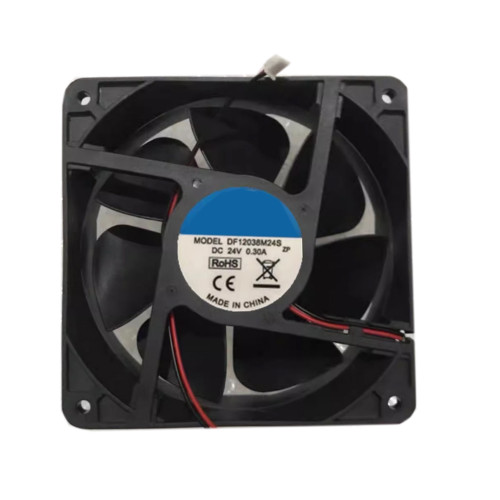 Cooling Fan DF12038M24S 12038 DC24V 0.30A 2PIN 2Lines New