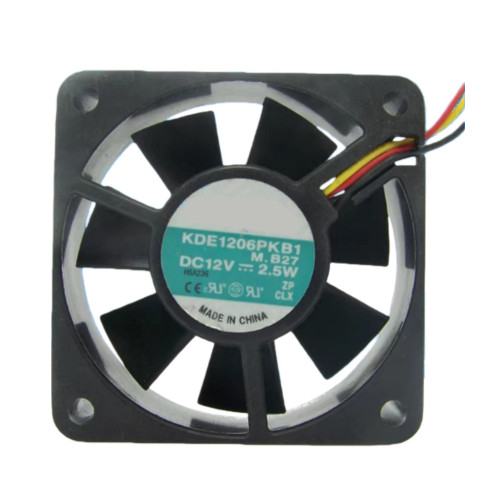 Cooling Fan For SUNON KDE1206PKB1 M.B27 DC12V 2.5W 6020 3Lines New