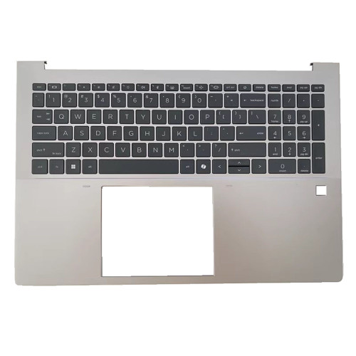 Laptop PalmRest&Keyboard For HP ZBook Fury 16 G11 N95944-001 with backlit United States US Silver gray New