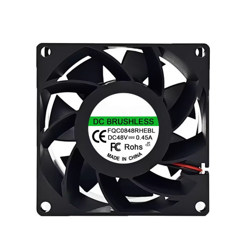Cooling Fan For FQC FQC0848RHEBL DC48V 0.45A 80*80*38MM 4200RPM 2PIN Waterproof New