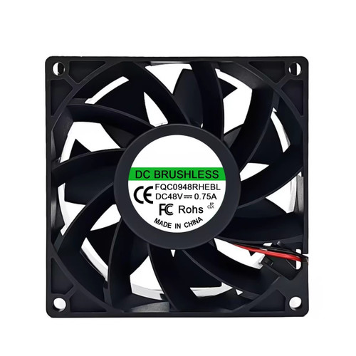Cooling Fan For FQC FQC0948RHEBL DC48V 0.12A 6.1W 90*90*25MM 4100RPM 2PIN Waterproof New
