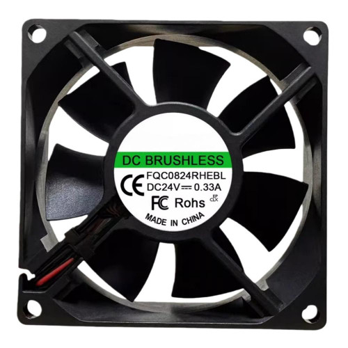 Cooling Fan For FQC FQC0824RHEBL DC24V 0.33A 80*80*25MM 2PIN A1 IP68 Waterproof New