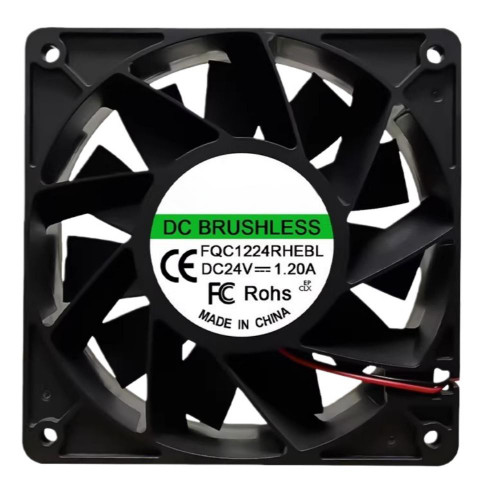 Cooling Fan For FQC FQC1224RHEBL DC24V 1.2A 28.8W 120*120*38MM 2PIN Waterproof New