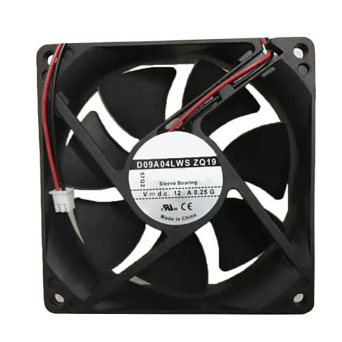 Cooling Fan For COSTECH D09A04LWS ZQ19 12V 0.25A 9CM 9025 2-wire New