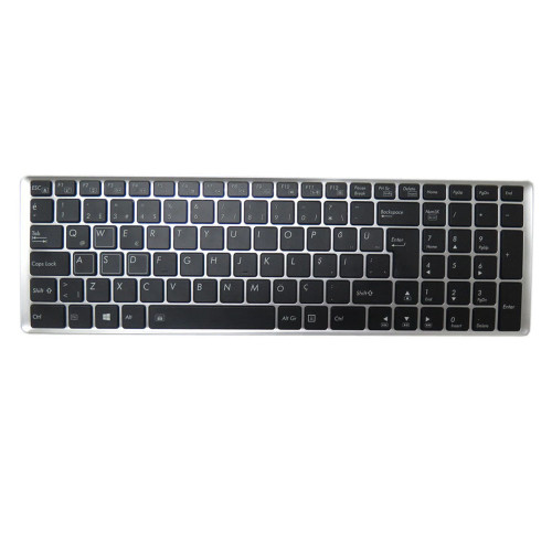 Laptop Keyboard For Gigabyte P57K P57W P57W V6 P57W V6-PC3D P57W V7 P57X V6 Turkey TR With Silver Frame And Backlit New