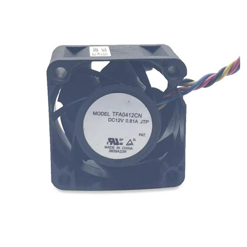 Cooling Fan For DELTA TFA0412CN-JTP TFA0412CN JTP 40*40*28MM DC12V 0.81A 2Lines New