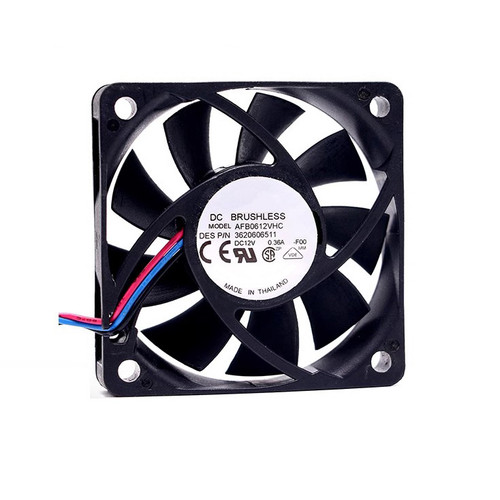 Cooling Fan For DELTA AFB0612VHC-F00 3620606511 60*60*15MM DC12V 0.36A 2lines New