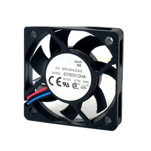 Cooling Fan For DELTA EFB0512HA-9U81 50*50*10MM DC12V 0.15A 2lines New