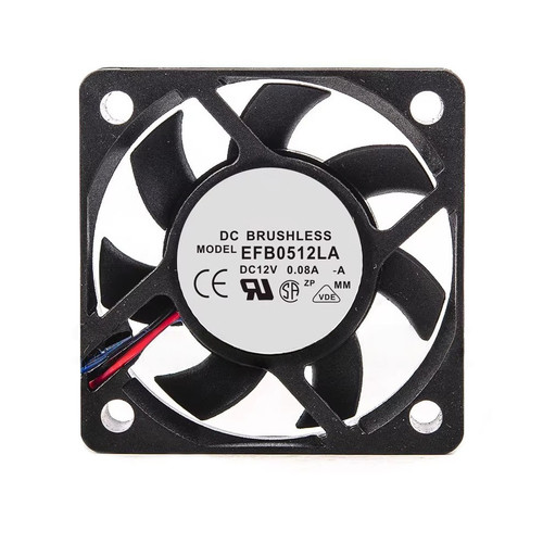 Cooling Fan For DELTA EFB0512LA-A 50*50*10MM DC12V 0.08A 3lines New