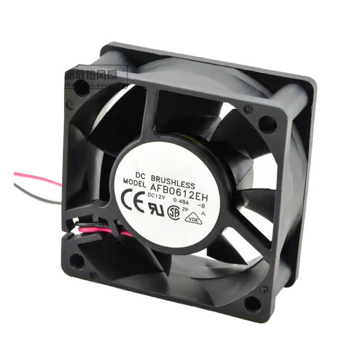 Cooling Fan For DELTA AFB0612EH-B 60*60*25MM DC12V 0.48A 3lines New