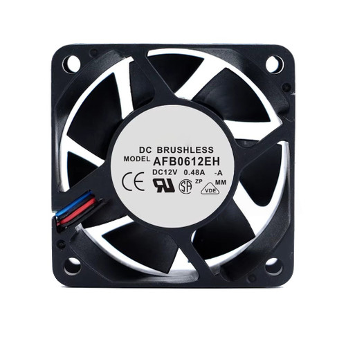 Cooling Fan For DELTA AFB0612EH-A 60*60*25MM DC12V 0.48A 3lines New