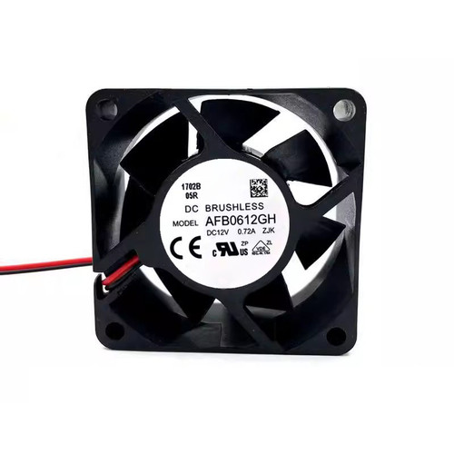 Cooling Fan For DELTA AFB0612GH-ZJK AFB0612GH ZJK 60*60*25MM DC12V 0.72A 2lines New