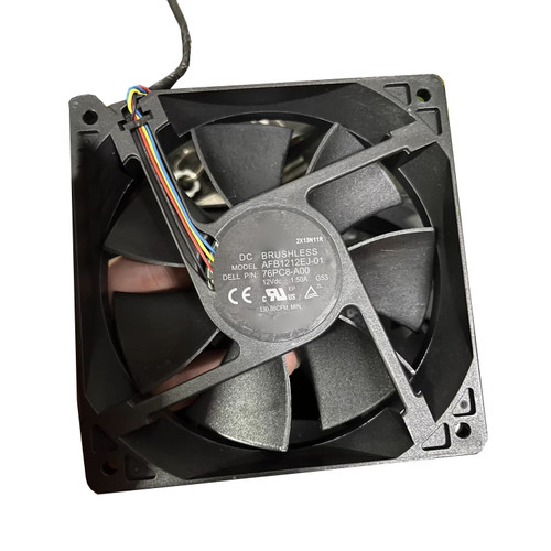 Cooling Fan For DELTA AFB1212EJ-01-G53 AFB1212EJ-01 G53 120*120*25MM DC12V 1.50A 4Lines New