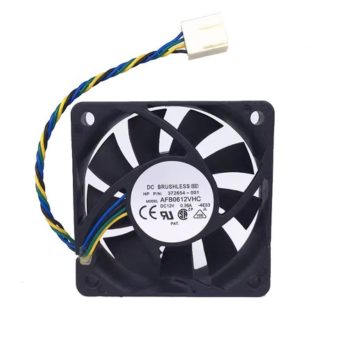 Cooling Fan For DELTA AFB0612VHC-4E53 60*60*15MM DC12V 0.36A 4lines New